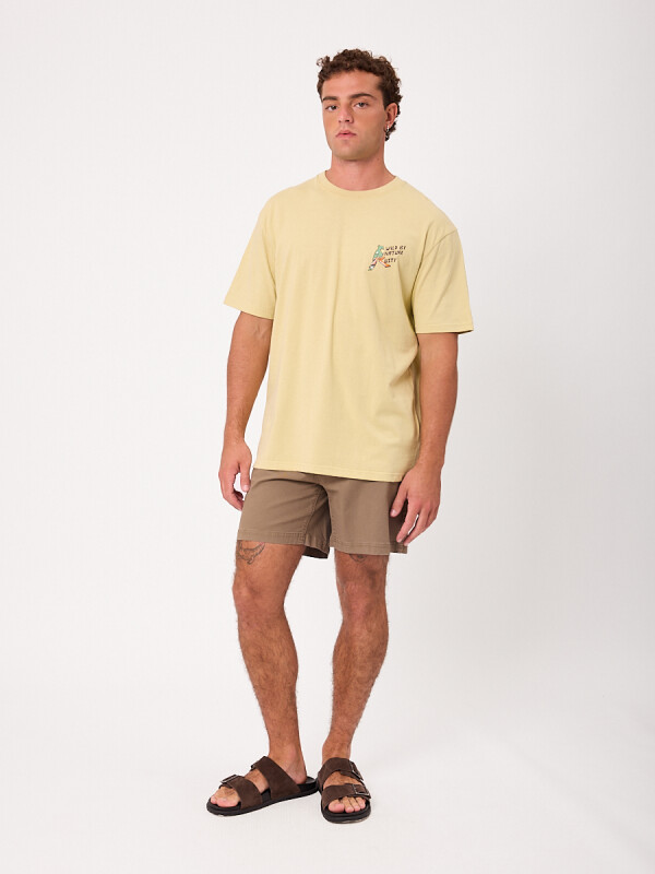 T-SHIRT CARLITOS RUSTY Amarillo