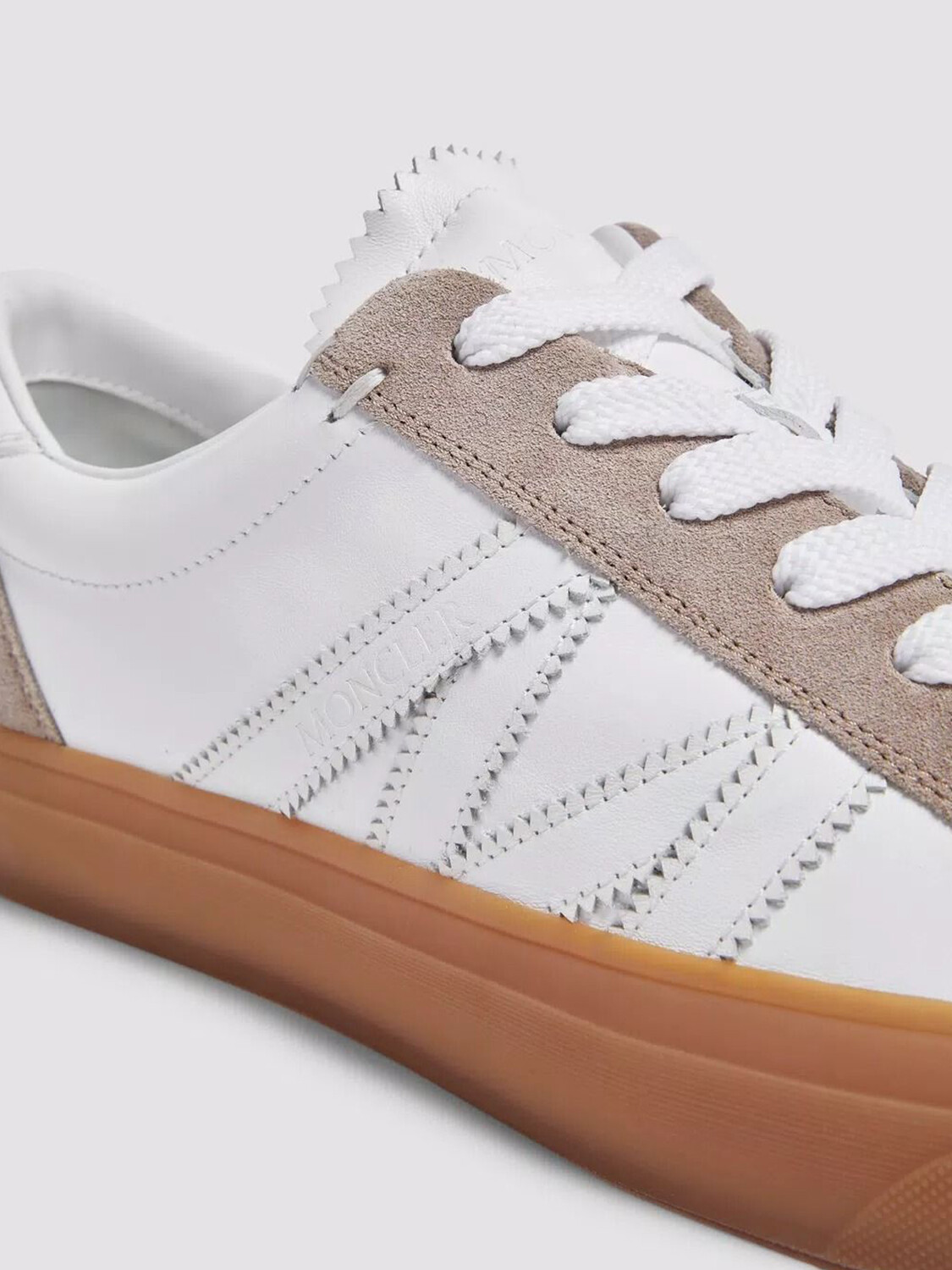 Moncler - Calzado deportivo, Mónaco Blanco
