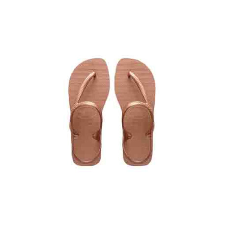 Sandalias de Mujer Havaianas Flash Urban Rosa - Dorado