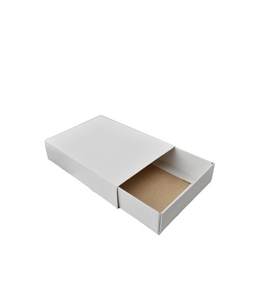 Caja tipo fosforo 10x14x3 cm BLANCO