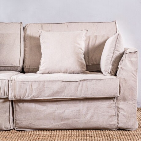 Sillón Esquinero Modulado Delfina Crudo