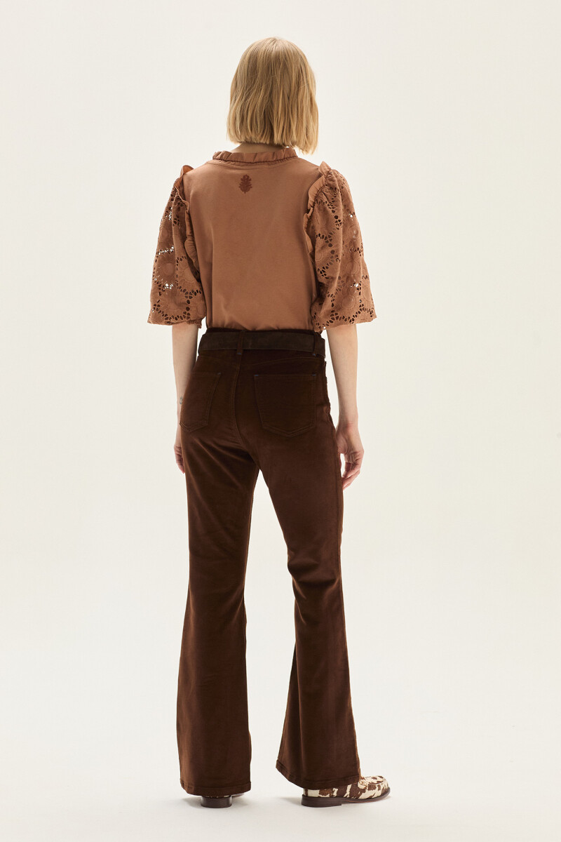 Pantalon Amaretto Marron