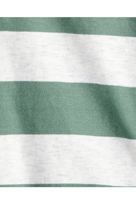 Set dos piezas de algodón, pantalón y body polo Sin color