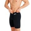 Arena Men's Team Swim Jammer Solid Negro-blanco