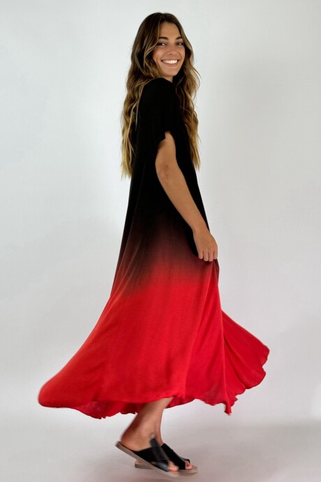 VESTIDO MORA Rojo
