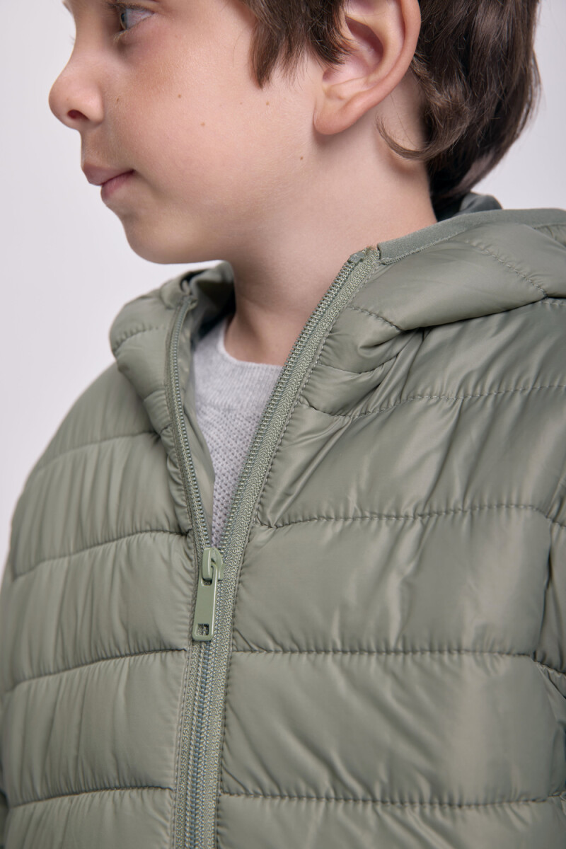 Campera abrigo Verde