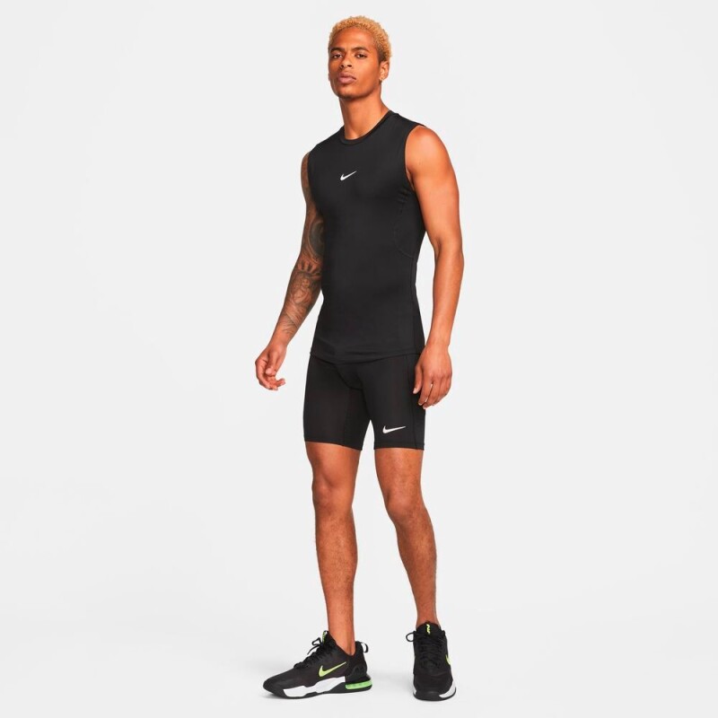 Short Nike Pro 9" de Hombre Negro