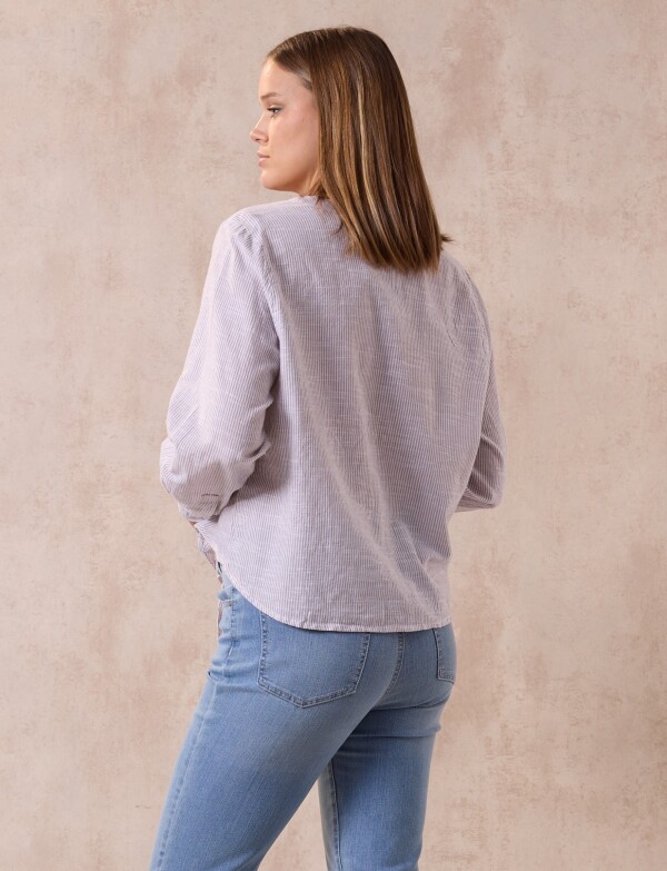 Blusa Algodon Nudo TOSTADO/MULTI