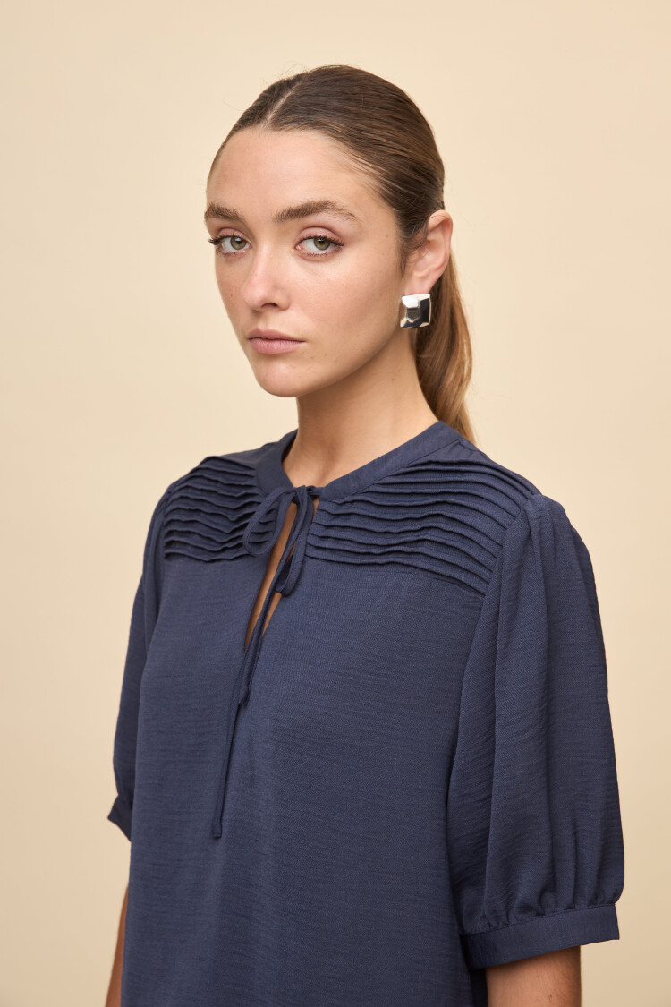 BLUSA BORGO Azul Marino