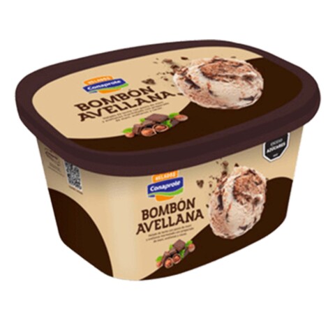 Helado Bombón Avellanas 2L Conaprole Helado Bombón Avellanas 2L Conaprole