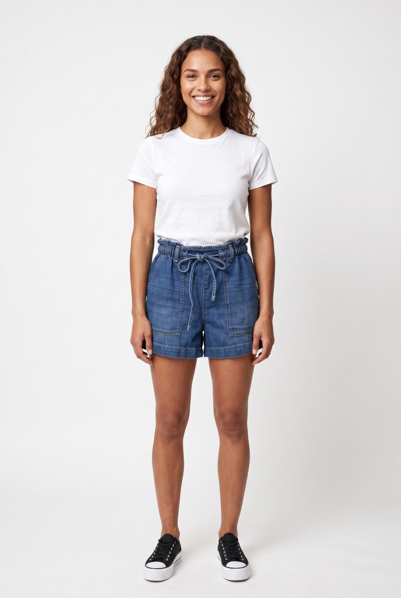 SHORT DINA - AZUL 