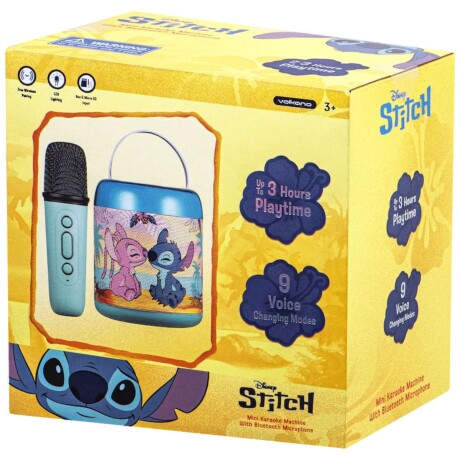 STITCH PARLANTE KARAOKE BLUETOOTH V01