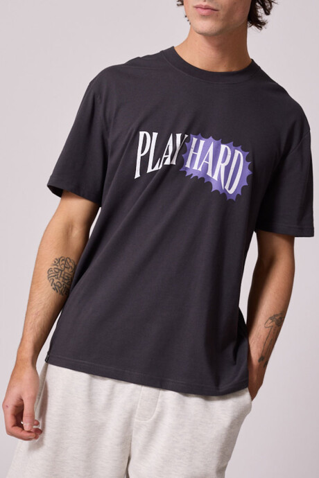 T-SHIRT DUBIR DIXIE Gris Oscuro