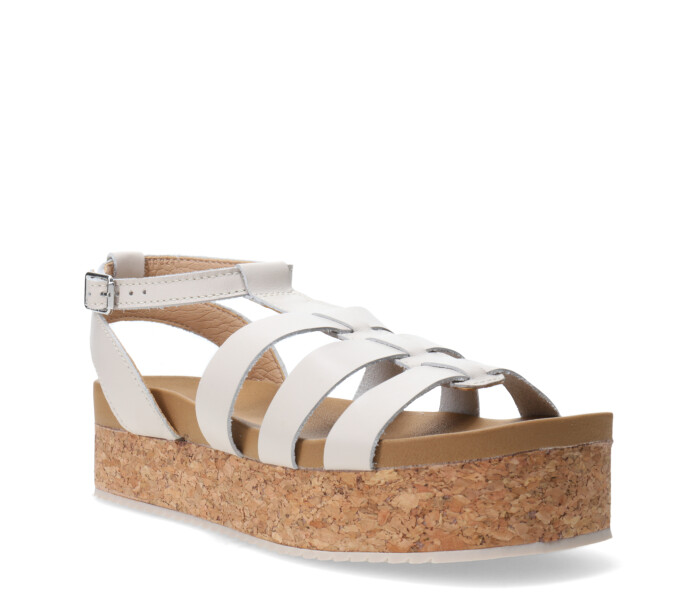 Sandalias de Mujer Bottero estilo franciscana Blanco