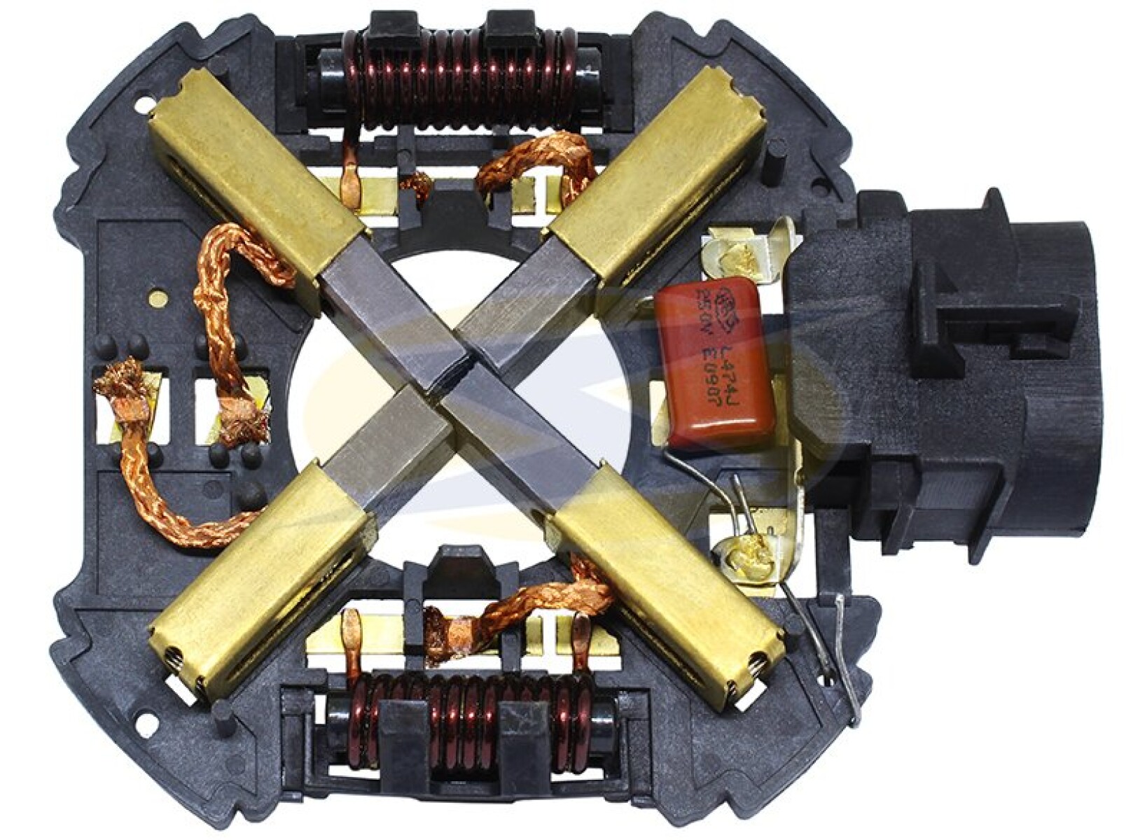 PORTA CARBONES - SISTEMA ENFRIAMIENTO RENAULT PEUG GM FIAT FORD UNIFAP 