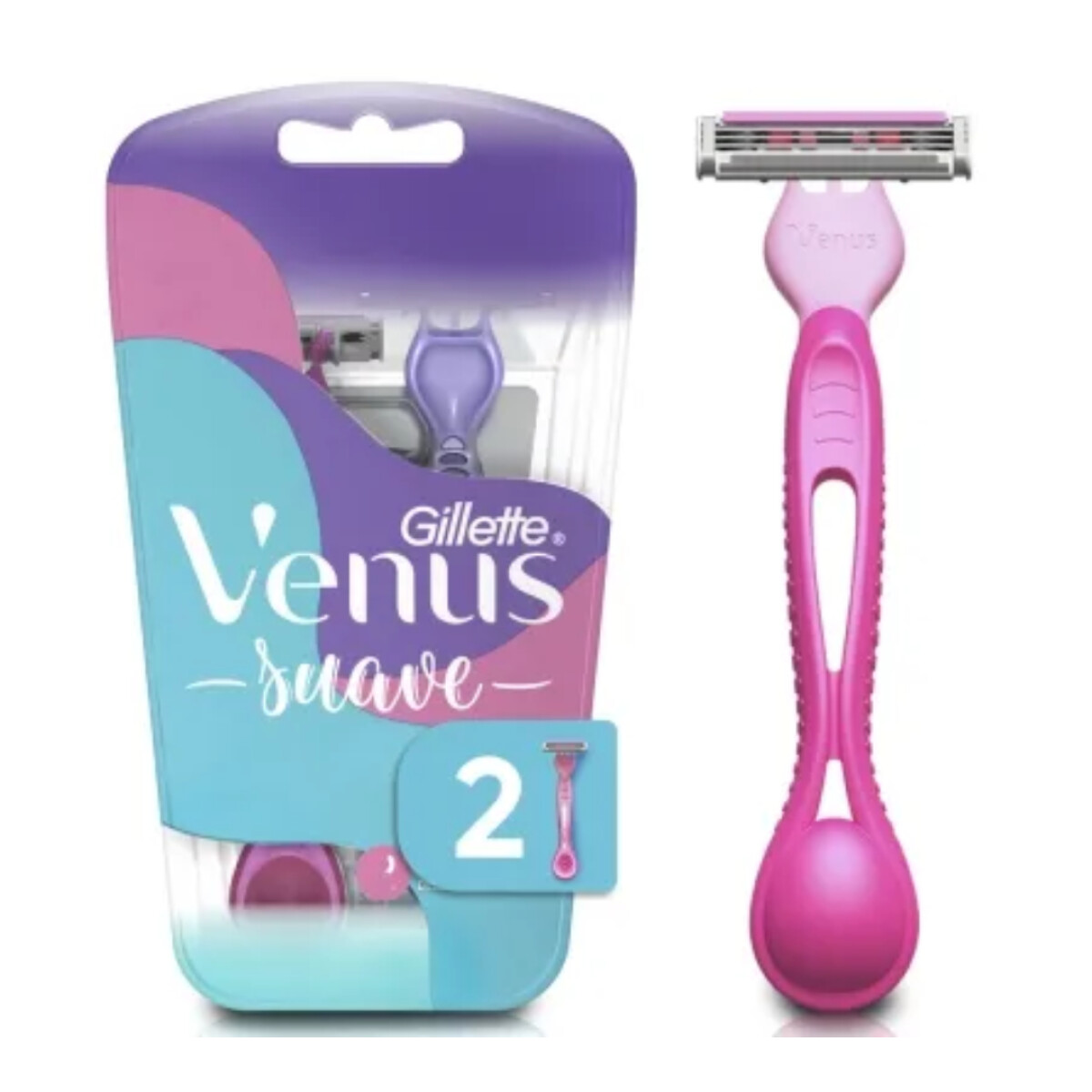 Máquina de Afeitar Venus Simply 3 x 2 Unidades 