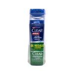 CLEAR SH ICE COOL MTL 400ML+SH REGA PACK única