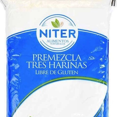 HARINA PREMEZCLA 3 HARINAS NITER 800G SIN GLUTEN HARINA PREMEZCLA 3 HARINAS NITER 800G SIN GLUTEN