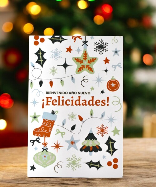 Tarjeta navidad 10x15 cm DISEÑO 19