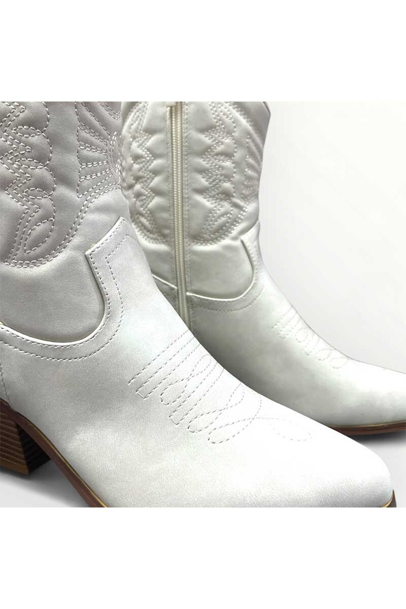 BOTA MUJER TEJANA Crudo