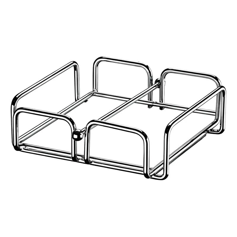 Servilletero Grande En Acero al carbono Cromado Servilletero Grande En Acero al carbono Cromado