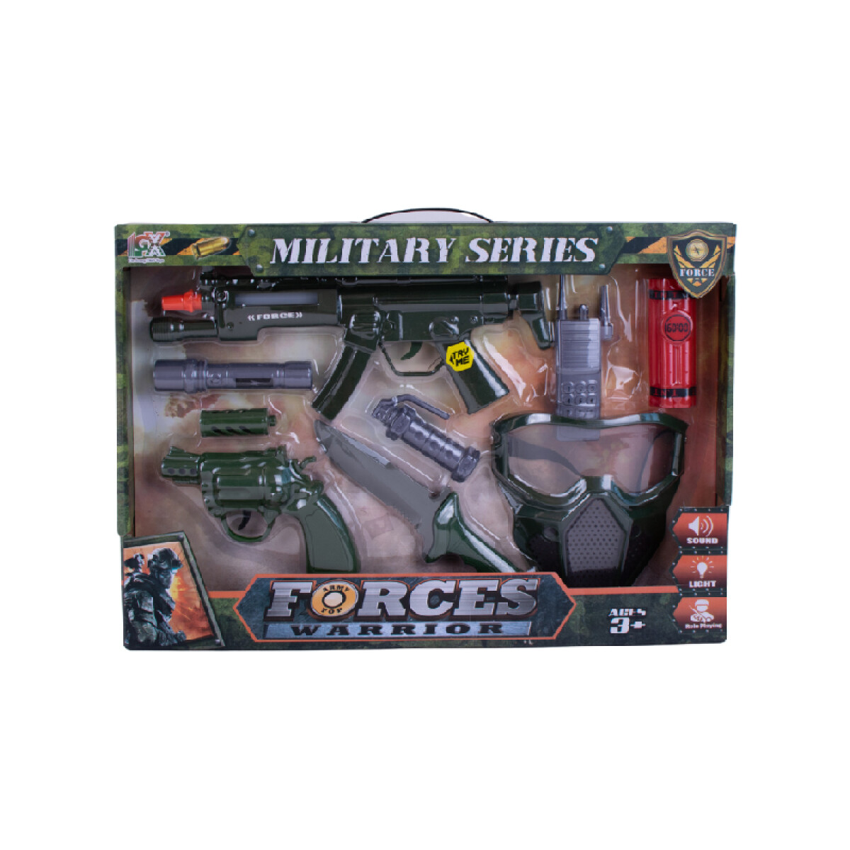 Set Militar en Caja viosora 46*32*5.5cm - Set Militar En Caja Viosora 46*32*5.5cm 