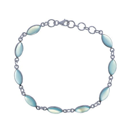 Pulsera de plata 925 con Piedras Pulsera de plata 925 con Piedras