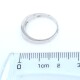 Anillo en oro 18k blanco, zafiros y brillantes Anillo en oro 18k blanco, zafiros y brillantes