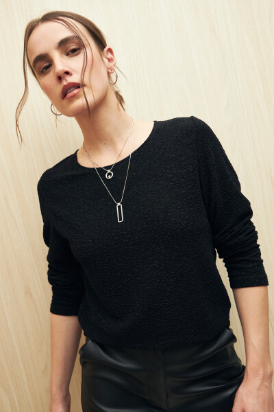 TOP INGRID Negro