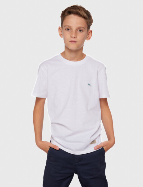 REMERA LISA Blanco
