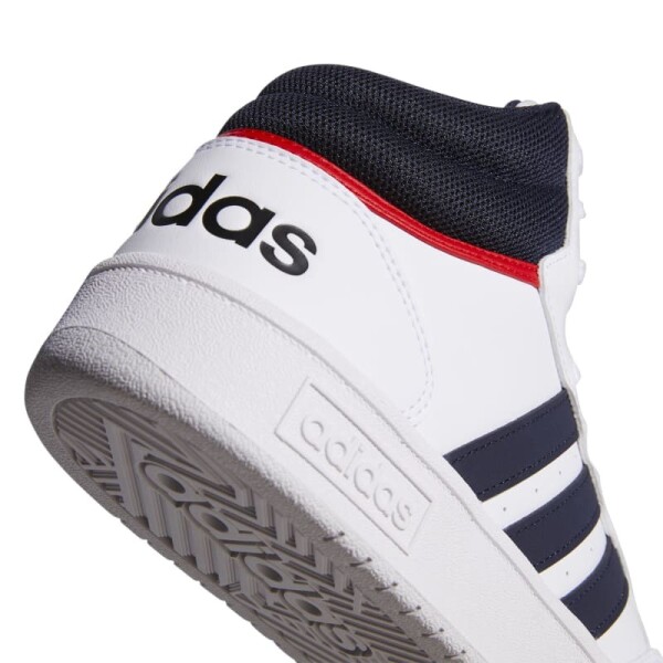 Championes Adidas Hoops 3.0 Mid Classic Blanco