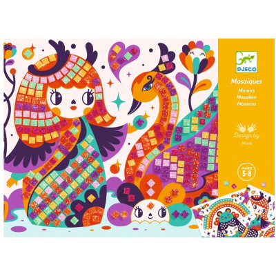 Mosaico Kokeshi Djeco Mosaico Kokeshi Djeco