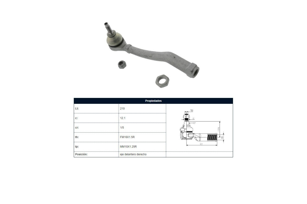Puntero Citroen C-Elysee/C3 Picasso/C3, Peug 207 10-25 Der Puntero Citroen C-Elysee/C3 Picasso/C3, Peug 207 10-25 Der