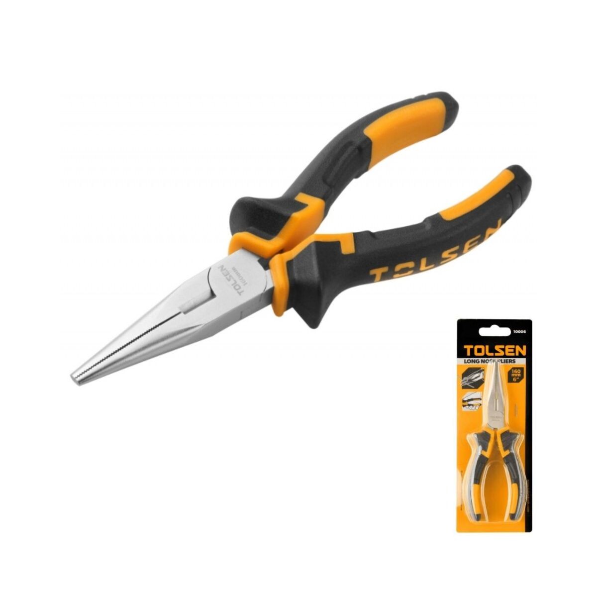 Alicate Punta Recta 6" Tolsen 