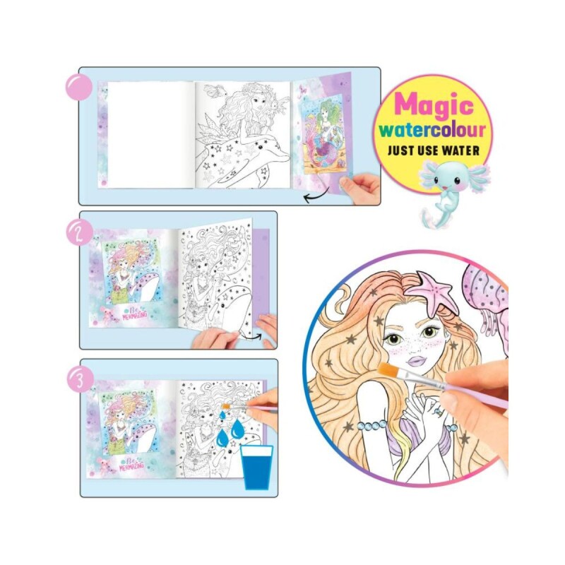 Libro para pintar con acuarelas Libro para pintar con acuarelas