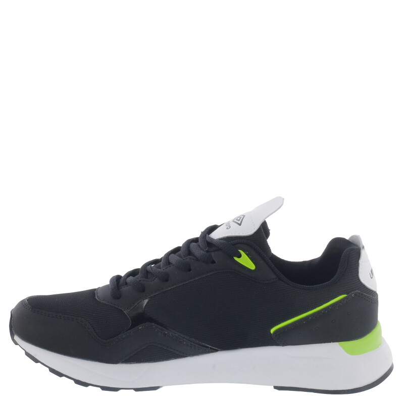 Championes de Hombre Umbro Funky Hombre Negro - Verde - Blanco