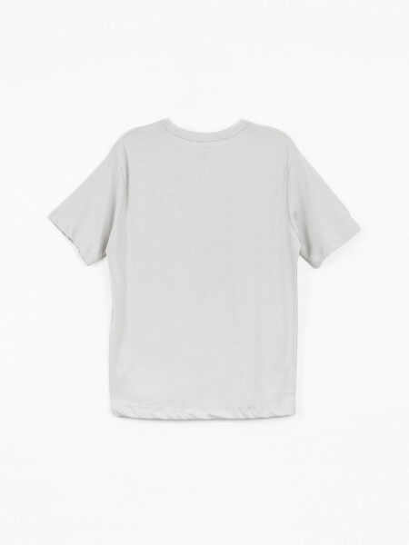 REMERA NICOLAU GRIS CLARO