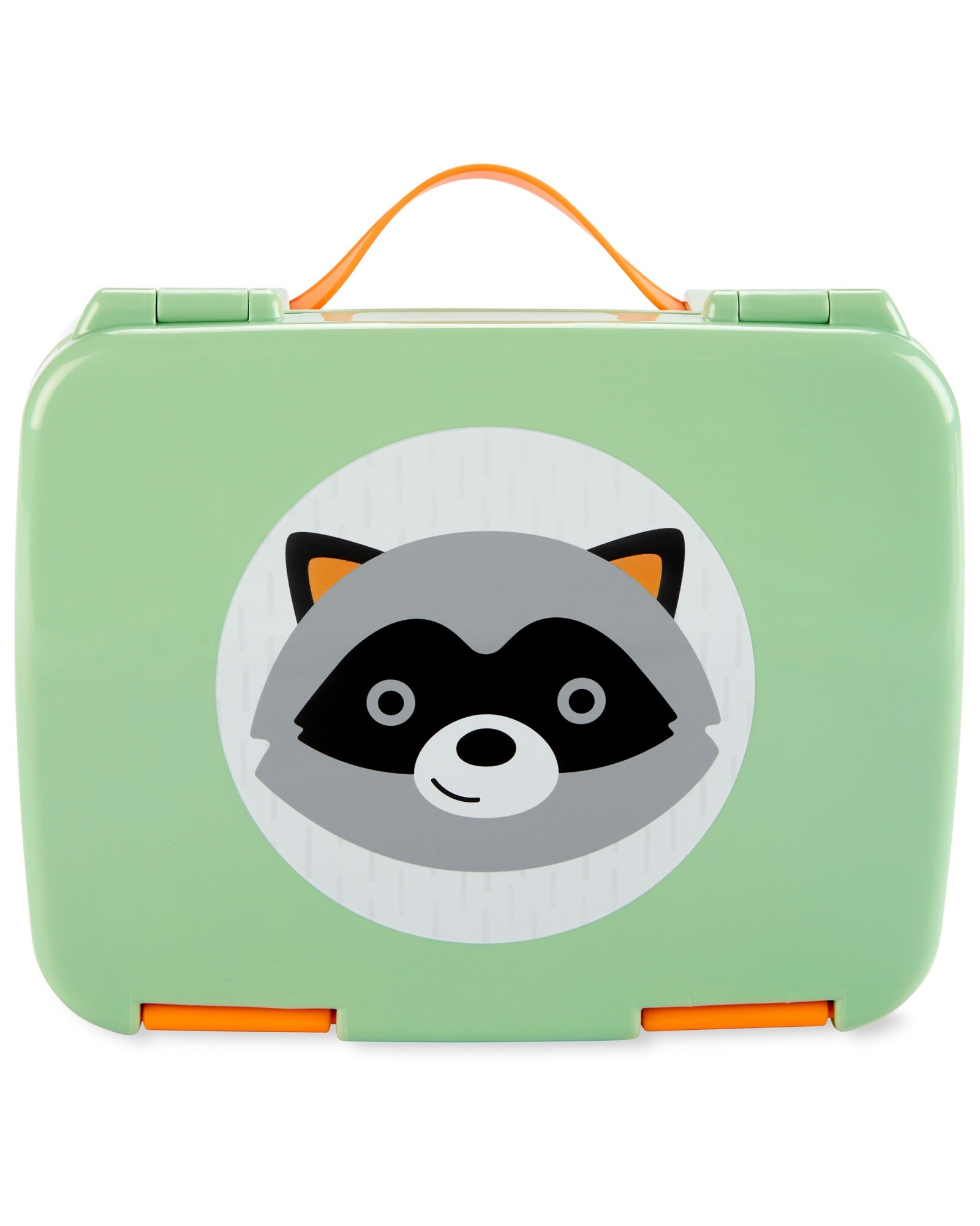 Lonchera caja bento, diseño mapache Sin color