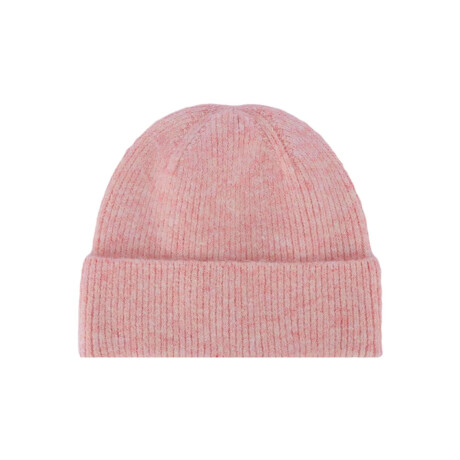 Gorro de lana rosa