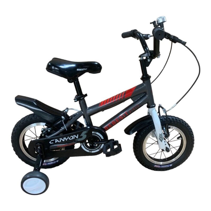 Bicicleta rodado 12 Canyon - Gris Bicicleta rodado 12 Canyon - Gris