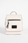 Mochila con tapa crudo