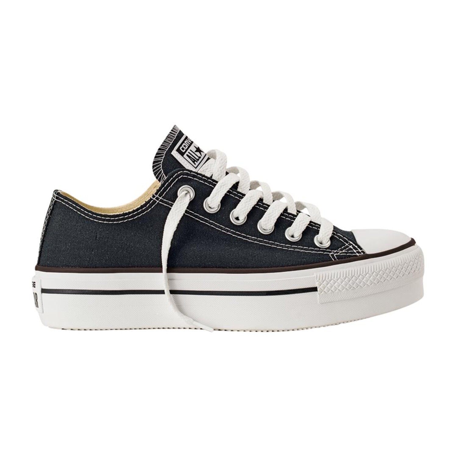 Championes Converse Plataforma 166585C BLACK BLACK WHITE Sportmarket