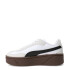 Championes de Mujer Puma Club II Era Platform Blanco - Marrón