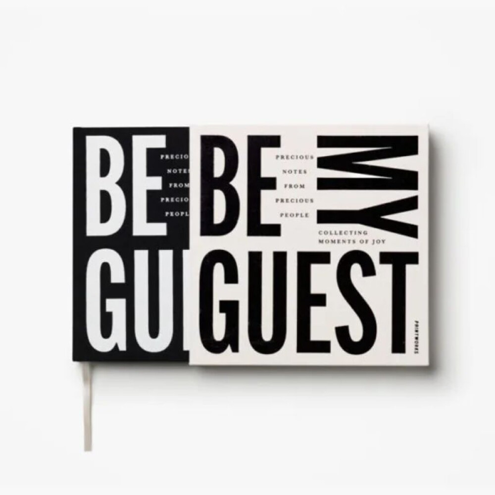 PRINTWORKS NOTEBOOK BE MY GUEST BLANCO NEGRO PRINTWORKS NOTEBOOK BE MY GUEST BLANCO NEGRO