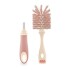 Cepillo limpia biberon fisher price rosado