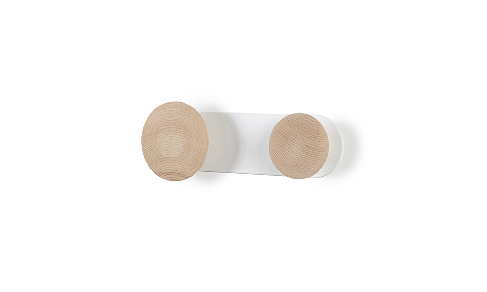 Perchero Doble De Madera 