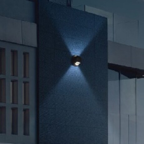 Aplique led bidireccional spot circular IP65 7W Aplique led bidireccional spot circular IP65 7W