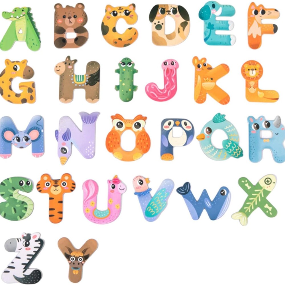 Set letras magneticas animales Set letras magneticas animales