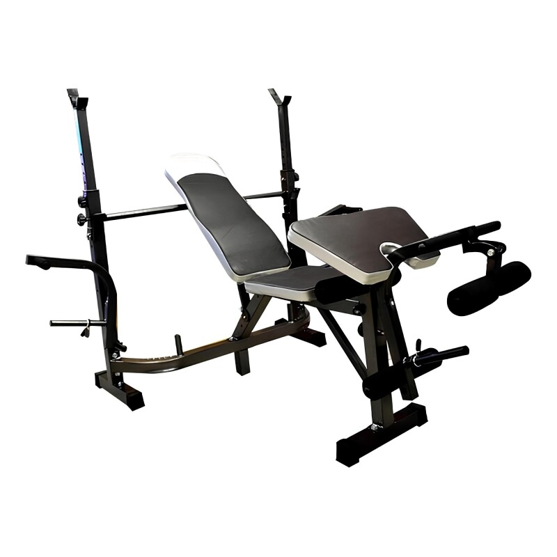 Kit Banco Pecho + Scott y Piernas + Barra 180cm + 50kg Discos Kit Banco Pecho + Scott y Piernas + Barra 180cm + 50kg Discos