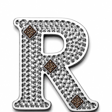 Letras Plata y Oro R